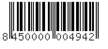 Barcode 8450000004942