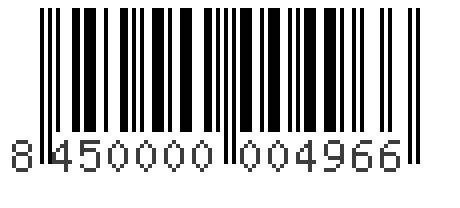 Barcode 8450000004966
