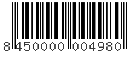 Barcode 8450000004980