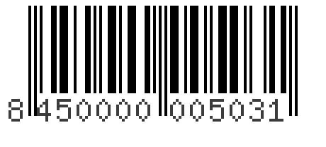 Barcode 8450000005031