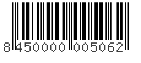 Barcode 8450000005062