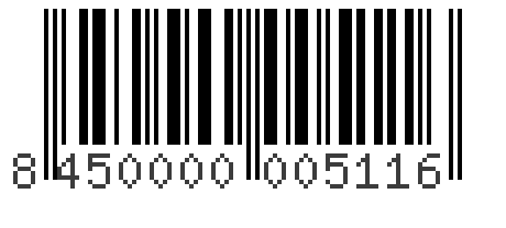 Barcode 8450000005116