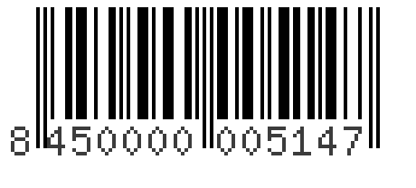 Barcode 8450000005147