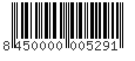 Barcode 8450000005291