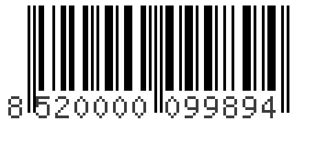 Barcode 8520000099894