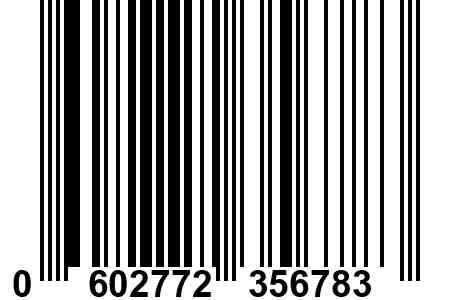 Barcode 0602772356783