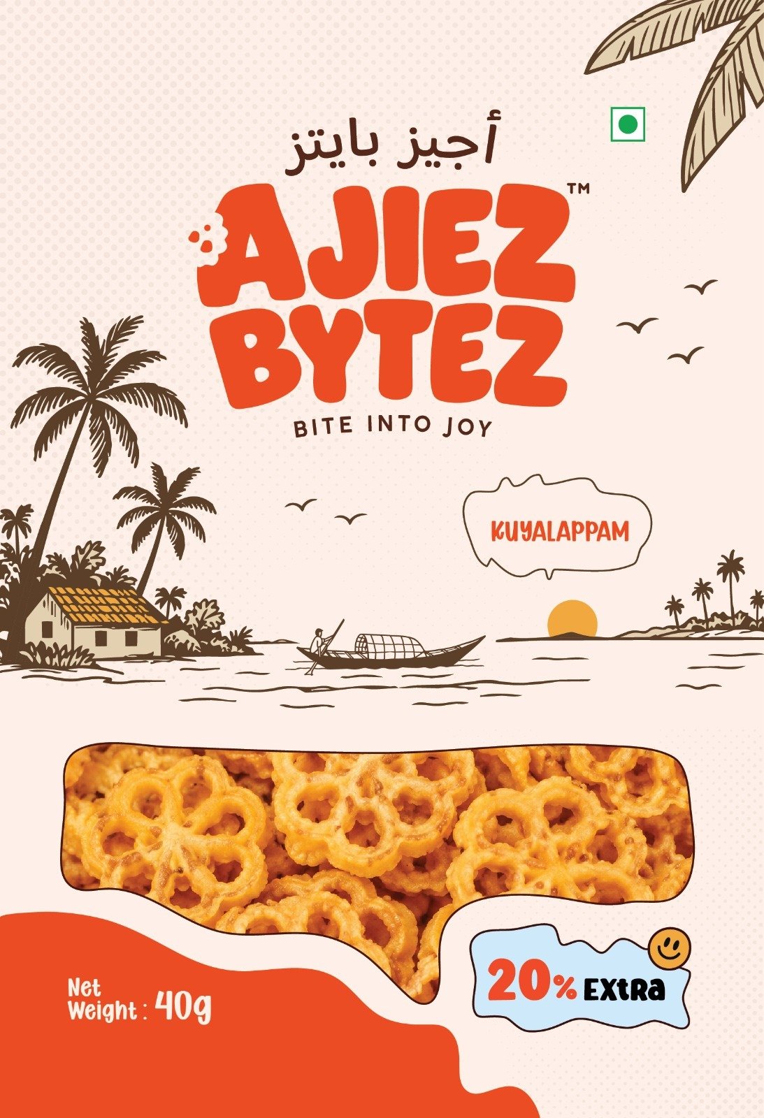 Ajiez Bytez Snacks 40g
