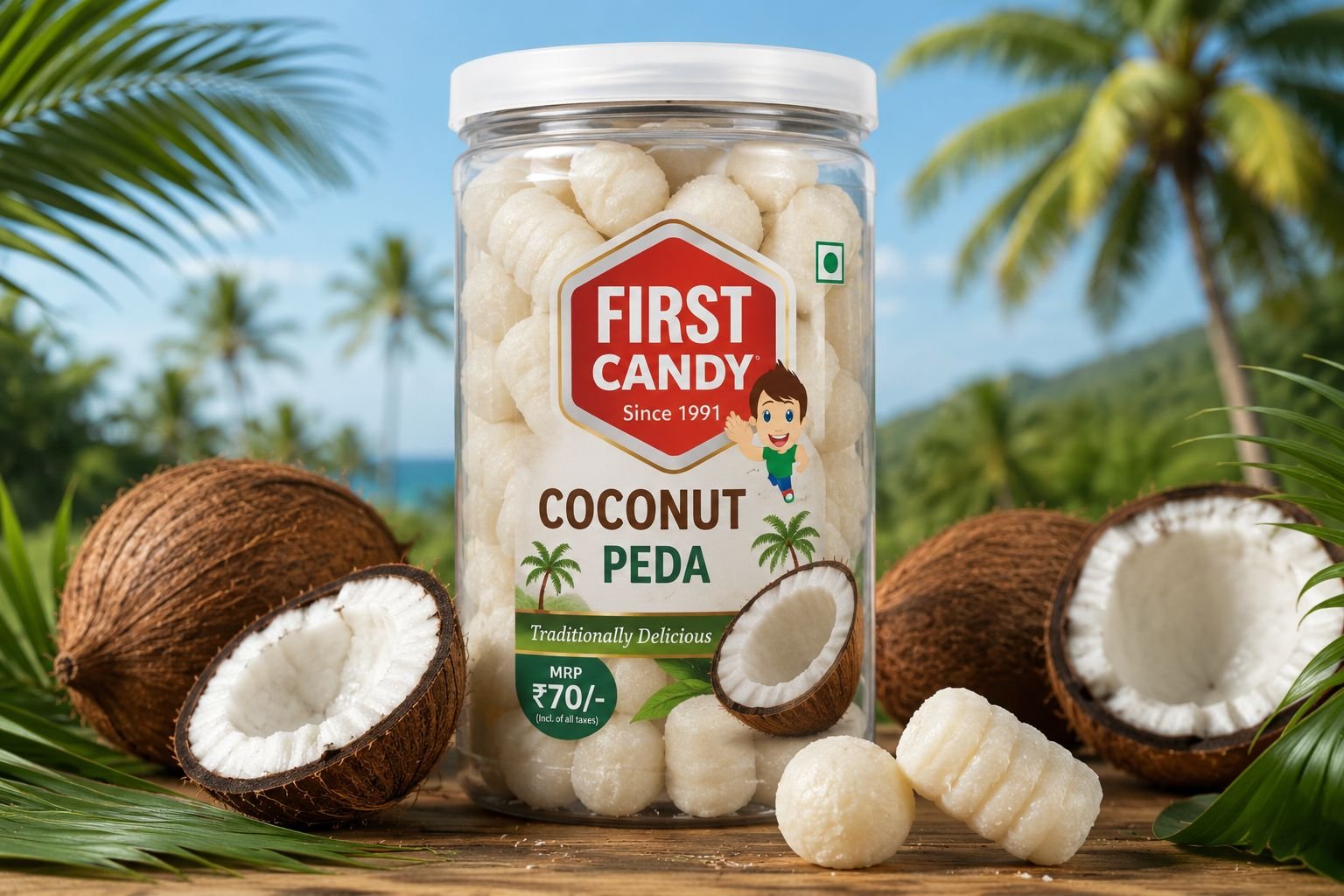 COCONUT PEDA